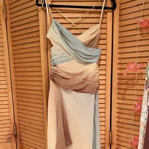 BCBG silk gown size 6